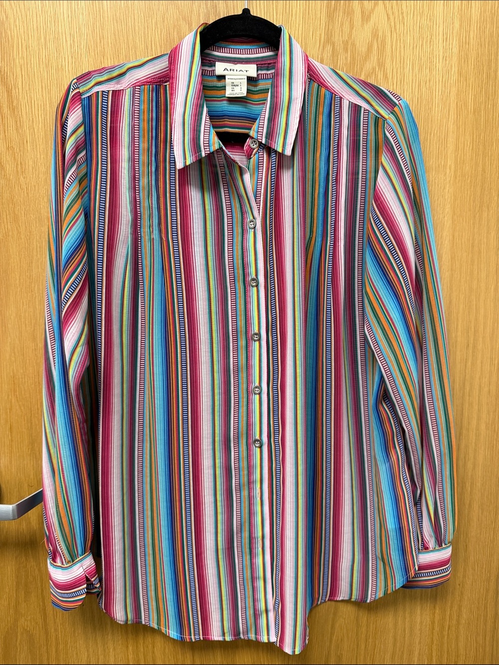 Ariat Vibrant Multistripe Button-Down Shirt